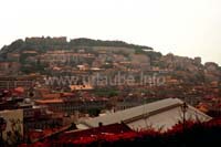 View to the old town of Lissabon