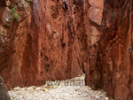 Rock alleayway of the Mc Donnell Ranges