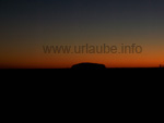 Ayers Rock during sunrise
