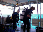 Before the diving trip