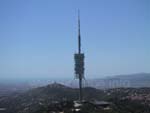 The TV Tower viewed from the Tibidabo
