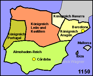 The kingdom Aragón as counterbalance to the kingdom Castilia