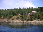 These houses over the Inner Passage can only be reached by boats and water planes