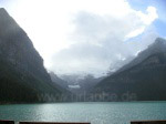 Lake Louise: glacier lake, treasure of nature and tourism attraction