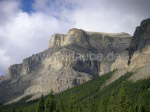 Icefields Parkway offers great views over various rock formations
