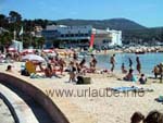 Beach promenade of Bandol