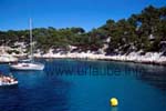 Boat trip in a long extended Calanque