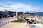 View to the boardwalk from the harbour