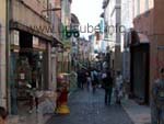 Pedestrian area of the Rue Des Poilus in La Ciotat