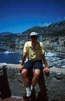 Me on top of the harbour of Monaco