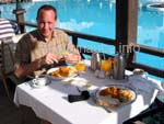 What is nicer than a placid breakfast on the pool terrace?