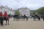 Changing guards in the Household Cavalry