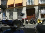 As in Italy: the numerous vespas