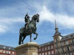 The horseman statue of Felipe III