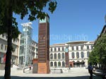 The plaza at the arts museum Centro de Arte Reina Sofía