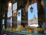 Characteristical for Madrid: appetizers in the windows of the bars
