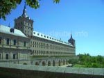 The southern wall of the Escorial