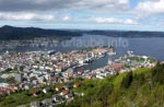 Bergen - view from Fløyen