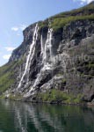Geirangerfjord - Seven-Sisters-Waterfall