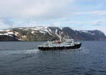 MS Lofoten shortly before Havøysund