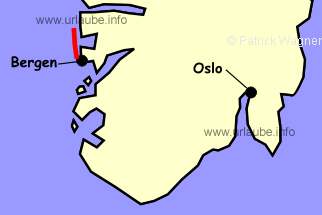 Map Hurtigruten