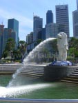 The Merlion - the emblem of Singapore