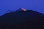 The peak of the Teide in the morning dawn