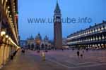 The Piazza San Marco in the dawn