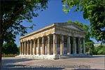 The Theseus Temple in the Volksgarten is an impressive small monument.
