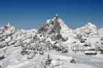 The Matterhorn viewed from the Klein Matterhorn (winter)