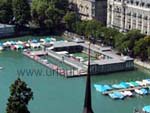 Swimming pool in the Limmat